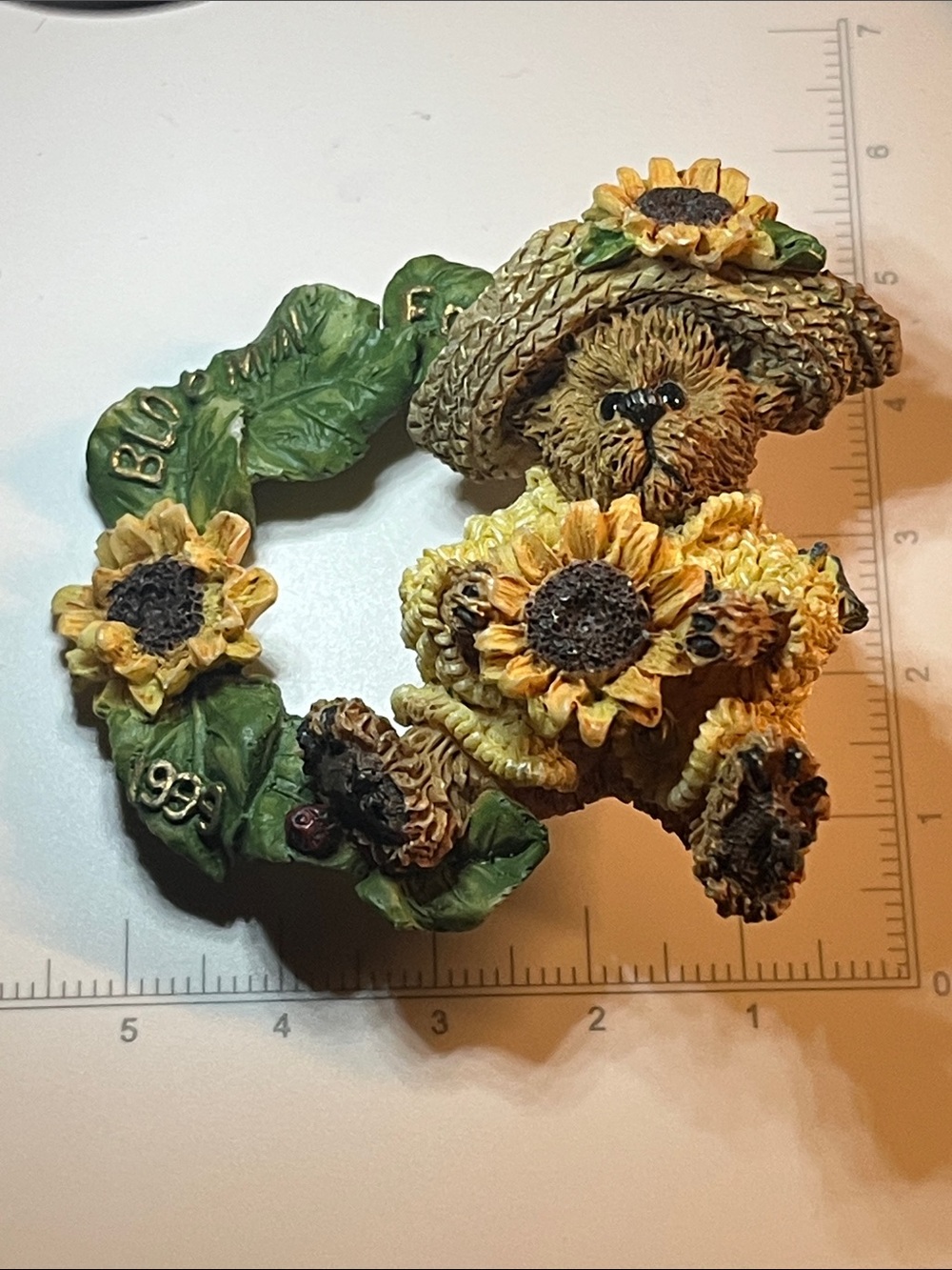 Boyds Bearwear “Bloomin’ F.O.B.” Pin  1999